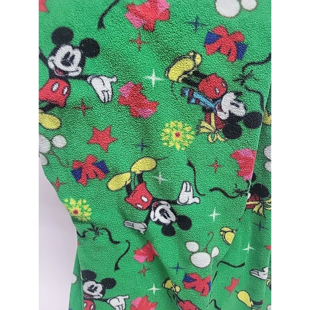 Men's Mickey Mouse Christmas‎ PJ Pajama Sleep Pants Size L